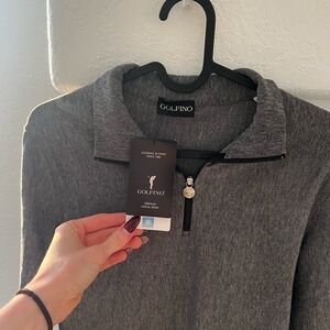 Golfino Alessia Techno Wool Sweater Gray
NWT Size S